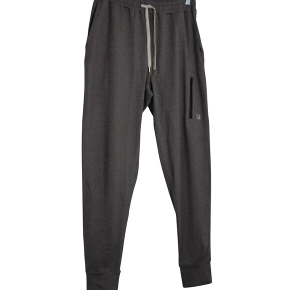 Vuori Pants Mens Gray Sunday Joggers Performance Stretch Dreamknit Size Small - Picture 1 of 8